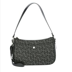 Fiorelli Women's Shoulder Bag Black Geometric Jacquard